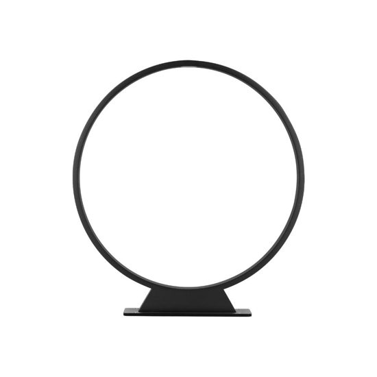 Lampioncino per giardino moderno led 6w 3000k nero rotondo Lampioncino per giardino moderno led 6w 3000k nero rotondo