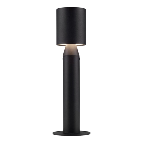 Lampioncino da giardino nero led 6w 3000k moderno tubolare Lampioncino da giardino nero led 6w 3000k moderno tubolare