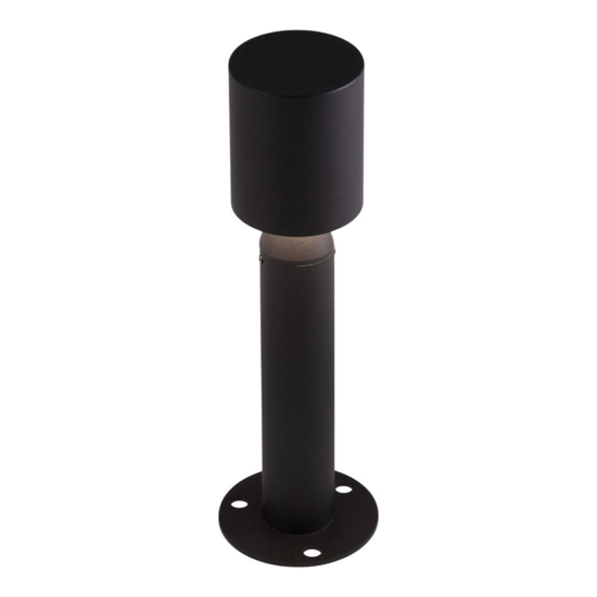 Lampioncino da giardino nero led 6w 3000k moderno tubolare Lampioncino da giardino nero led 6w 3000k moderno tubolare