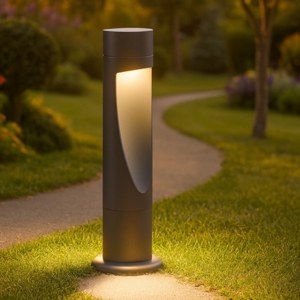 Lampione moderno per giardino grafite led 15w 4000k ip66