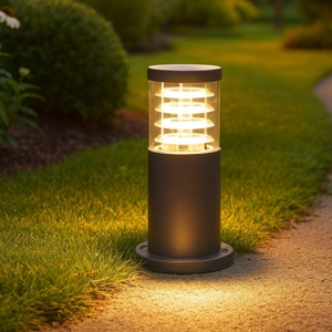 Visualizza i dettagli per Maytoni bronx lampioncino da giardino ip54 colore grigio Maytoni bronx lampioncino da giardino ip54 colore grigio