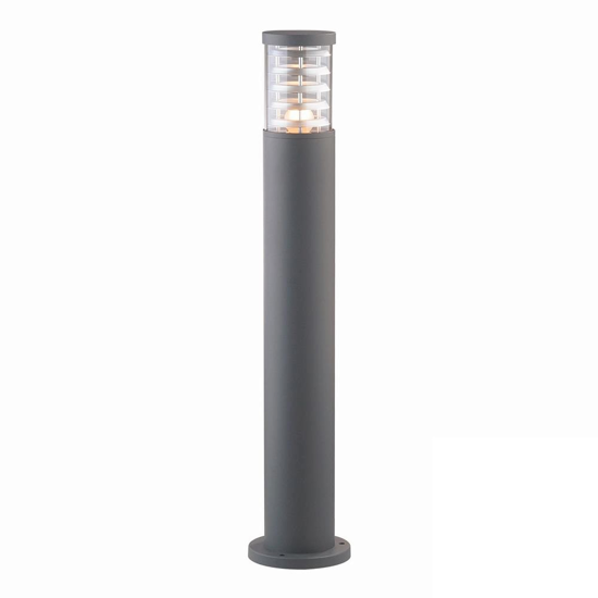Lampione tronco pt1 h80 antracite ideal lux per esterno giardino ip65 Lampione tronco pt1 h80 antracite ideal lux per esterno giardino ip65