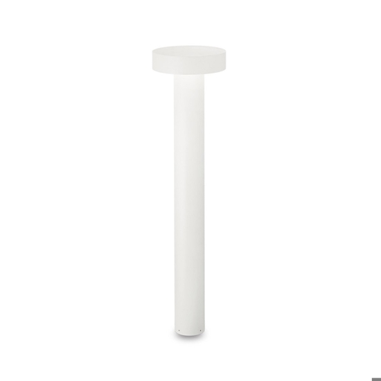 Tesla pt4 h80 ideal lux lampione da giardino 80cm bianco design ip44