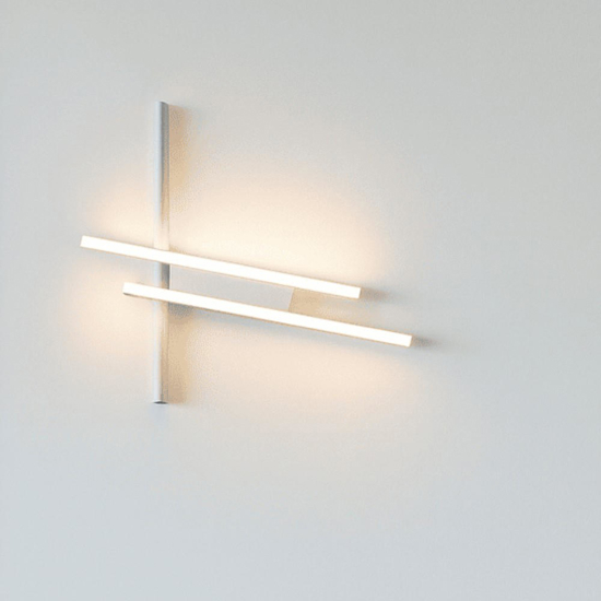 Ondaluce movida applique bianca led 3000k dimmerabile