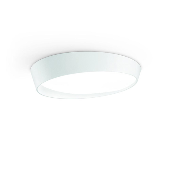 Ondaluce half plafoniera moderna led dimmerabile 77cm