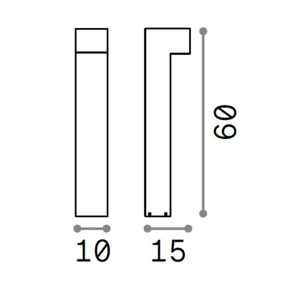 Sirio pt2 lampione da esterno grigio ideal lux Sirio pt2 lampione da esterno grigio ideal lux