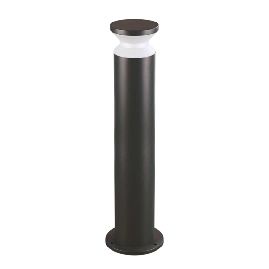 Torre pt1 h80 lampione da giardino ideal lux nero Torre pt1 h80 lampione da giardino ideal lux nero