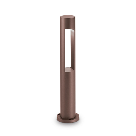 Acqua pt1 lampione per esterno ip44 marrone ideal lux