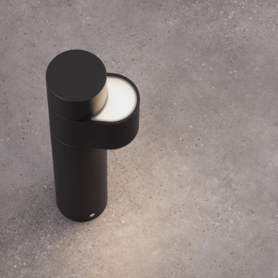 Lampioncino moderno cilindrico led 8w 3000k per giardini Lampioncino moderno cilindrico led 8w 3000k per giardini