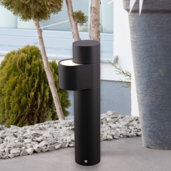 Lampioncino moderno cilindrico led 8w 3000k per giardini Lampioncino moderno cilindrico led 8w 3000k per giardini