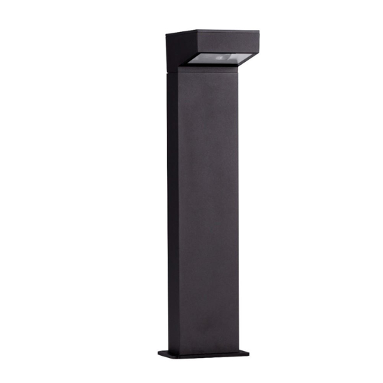 Lampioncino nero moderno led 11w 3000k da giardino Lampioncino nero moderno led 11w 3000k da giardino