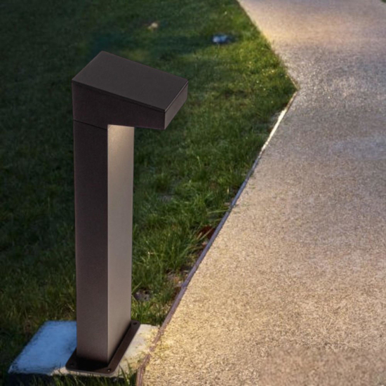 Lampioncino nero moderno led 11w 3000k da giardino Lampioncino nero moderno led 11w 3000k da giardino