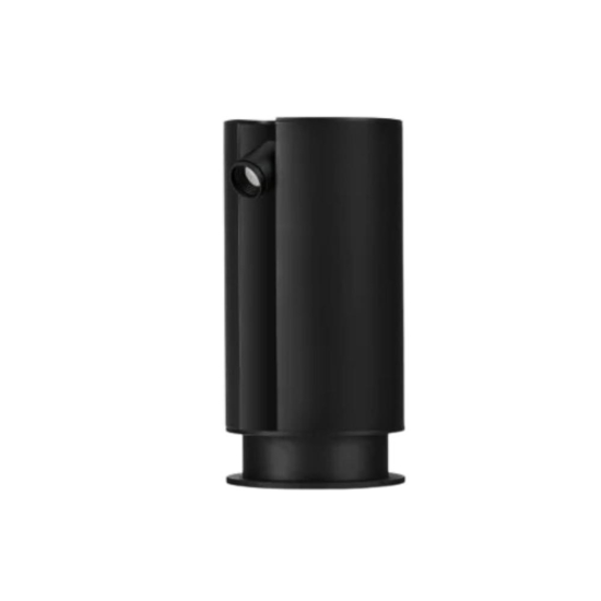 Lampioncino nero da giardino led 3w 3000k moderno cilindrico ip65