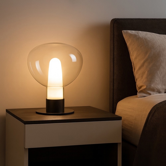 Miloox chobin lampada da tavolo design moderna dimmerabile fp