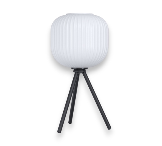 Lampade da tavolo nera moderna fp eglo