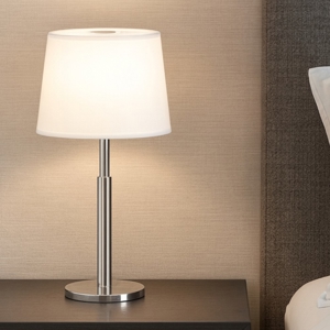 Hilton tl1 abat-jour da comodino cromo ideal lux per camera da letto