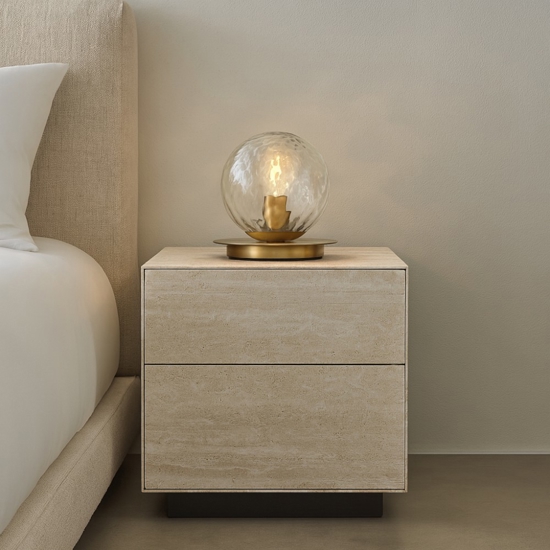 Abat jour camera da letto oro bronzato design moderno Abat jour camera da letto oro bronzato design moderno