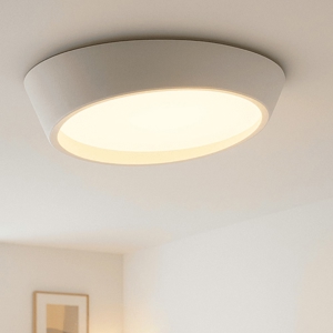 Ondaluce half plafoniera moderna led dimmerabile 77cm