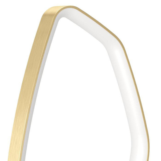 Lampada da tavolo oro vallerosa eglo led 11w 3000k design moderna Lampada da tavolo oro vallerosa eglo led 11w 3000k design moderna