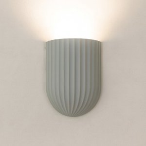 Visualizza i dettagli per Ondaluce beton applique cemento grigia per interni Ondaluce beton applique cemento grigia per interni
