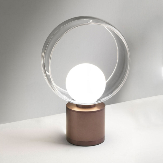 Vivida cosmit abat jour da comodino marrone moderna