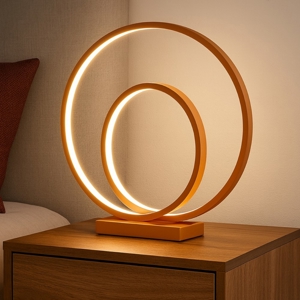 Abat jour camera da letto moderna led 28w 3000k ritmo perenz illuminazione