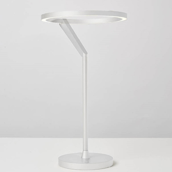 Lampada da tavolo bianca moderna led 15w 3000k 4000k vivida meridiana