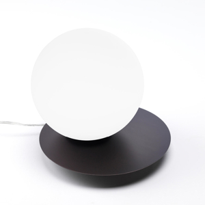 Visualizza i dettagli per Vivida abat-jour pearl bronzo vetro bianco 12w 3000k da comodino Vivida abat-jour pearl bronzo vetro bianco 12w 3000k da comodino
