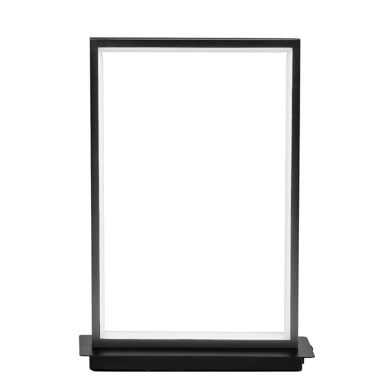 Abat-jour lampada da comodino moderna led 3200k rettangolare nera Abat-jour lampada da comodino moderna led 3200k rettangolare nera