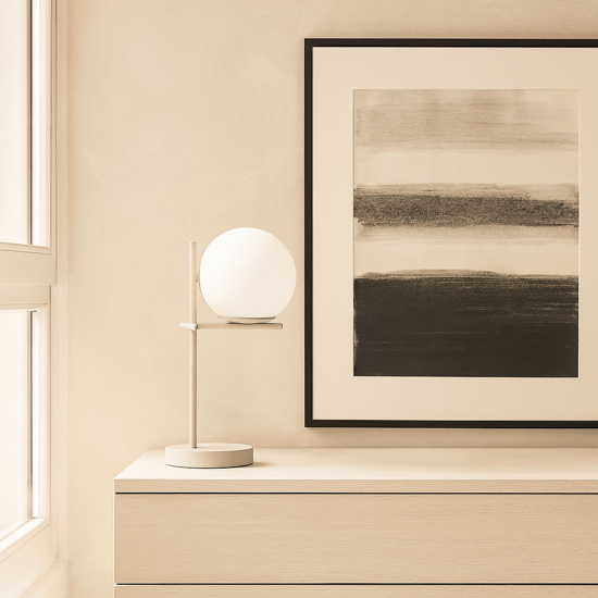 Lampada da tavolo sabbia moderna top light boomerang Lampada da tavolo sabbia moderna top light boomerang