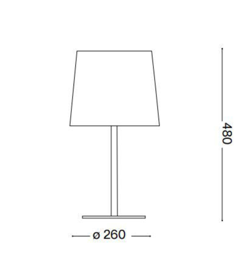 Nordik tl1 ideal lux  lampada da tavolo nero e oro paralume tessuto Nordik tl1 ideal lux  lampada da tavolo nero e oro paralume tessuto