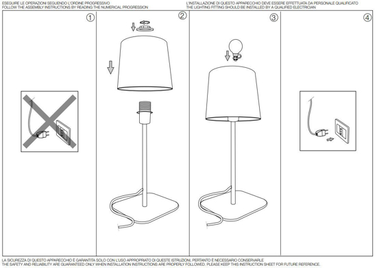 Nordik tl1 ideal lux  lampada da tavolo nero e oro paralume tessuto Nordik tl1 ideal lux  lampada da tavolo nero e oro paralume tessuto