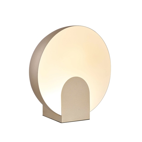 Lampada da comodino moderna moderna oro led 5w 3000k