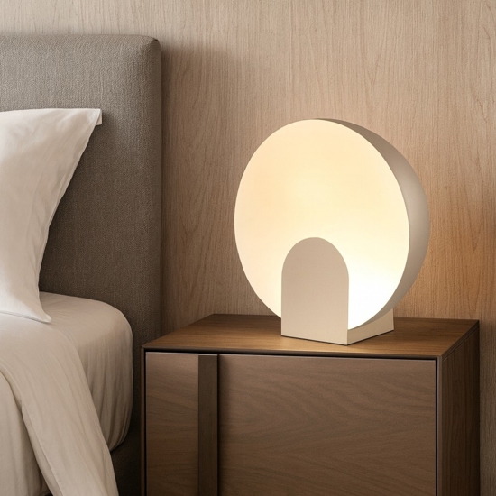 Lampada da comodino moderna moderna oro led 5w 3000k
