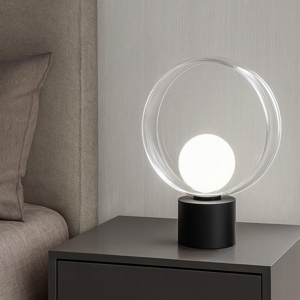 Cosmit vivida h32cm abat-jour nera design moderna