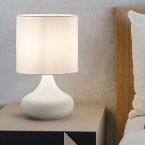 Abat jour camera da letto bianca paul perenz illuminazione