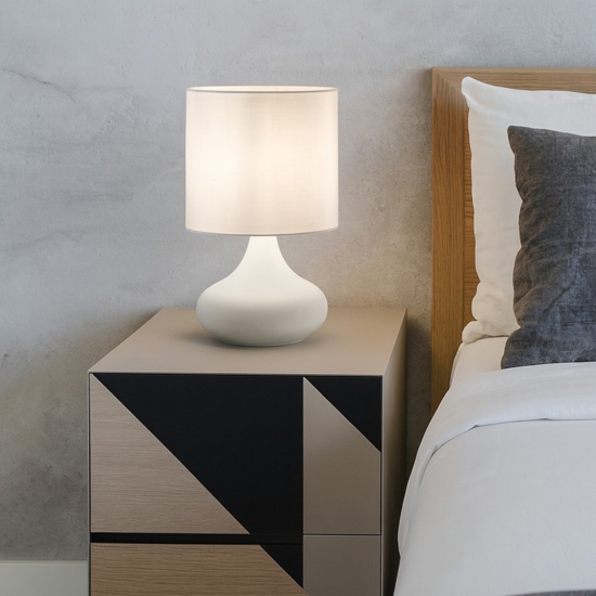 Abat jour camera da letto bianca paul perenz illuminazione Abat jour camera da letto bianca paul perenz illuminazione