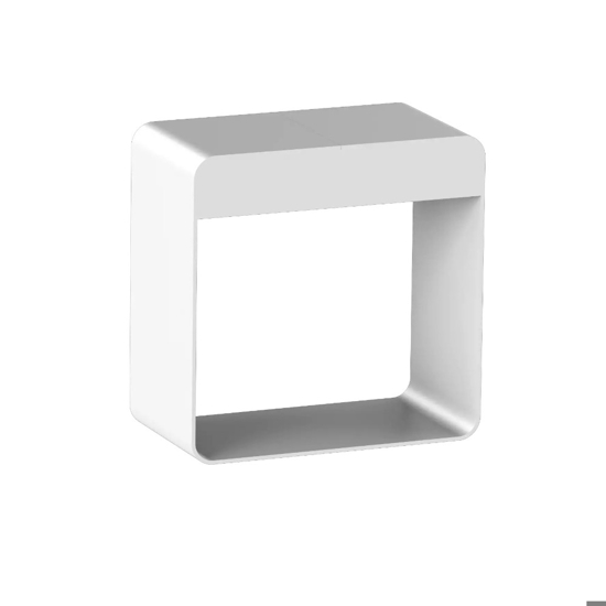 Dama linea light abat jour lampada da comodino bianca led 3000k portatile