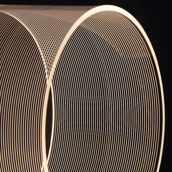 Lampada da comodino design moderna abat jour oro