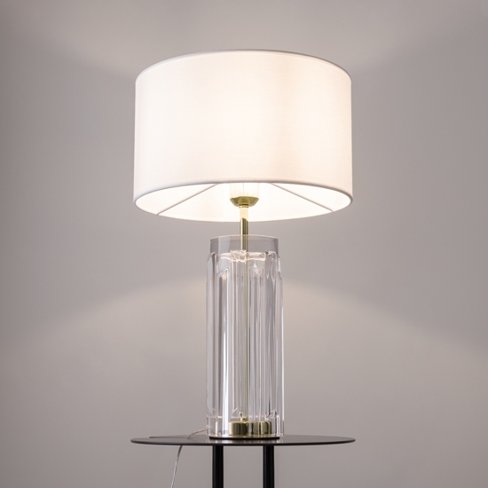 Maytoni lampada da tavolo muse per soggiorno moderna oro ottone base in vetro Maytoni lampada da tavolo muse per soggiorno moderna oro ottone base in vetro