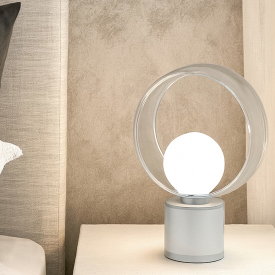 Lampade da comodino moderne cosmit vivida design bianca