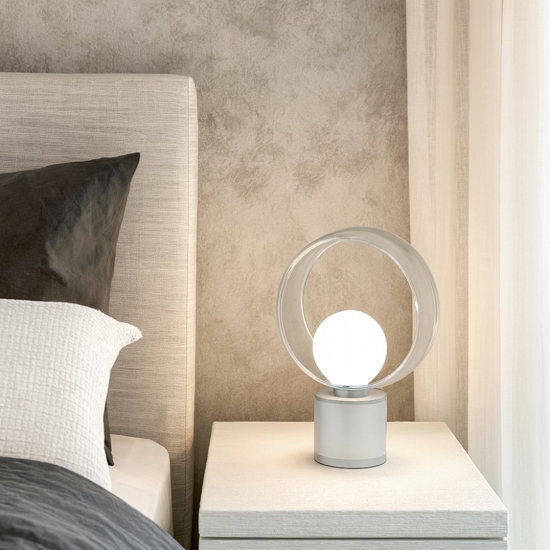 Lampade da comodino moderne cosmit vivida design bianca