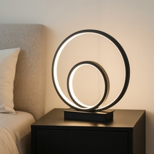 Oz tl on-off 2700k ideal lux abat jour da comodino led design moderno