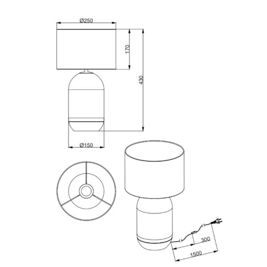 Lampada da tavolo vetro grigio fumo paralume in vimini Lampada da tavolo vetro grigio fumo paralume in vimini