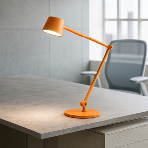 Efira gea luce lampada da scrivania per stanzetta led 3000k arancione