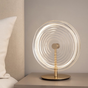 Jokey ondaluce abat-jour in vetro per camera da letto led 3000k
