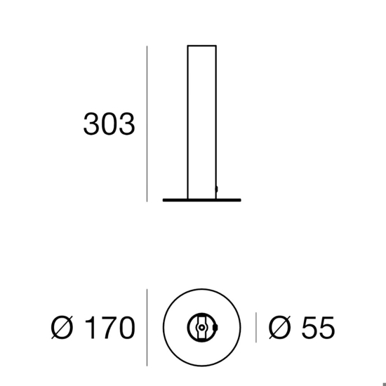 Linea light birba tab lampada da comodino abat-jour moderna alluminio lucido Linea light birba tab lampada da comodino abat-jour moderna alluminio lucido