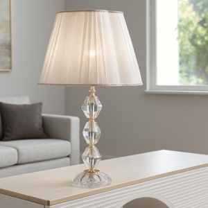 Ondaluce lampada da tavolo vetro cristallo classica
