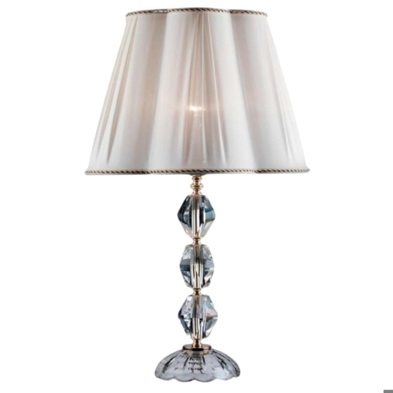 Ondaluce lampada da tavolo vetro cristallo classica