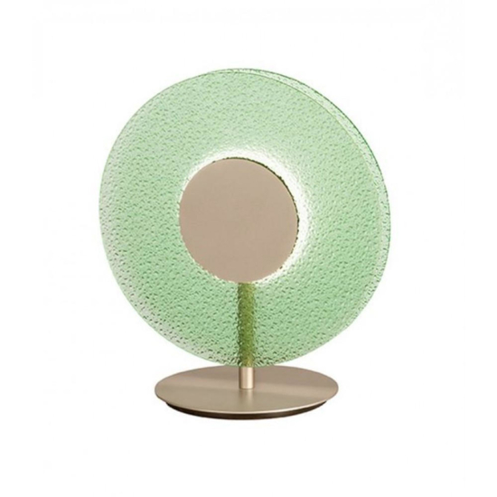 Lt candy ondaluce abat-jour moderna vetro verde led design Lt candy ondaluce abat-jour moderna vetro verde led design